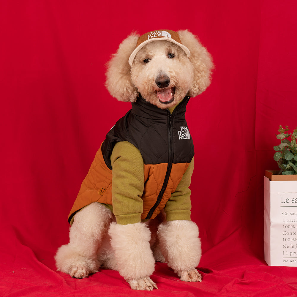【FUNKYPET】Retro Quilted Dog Vest