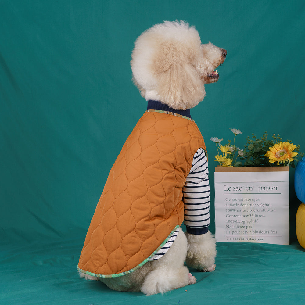 【FUNKYPET】 Warm Dog Vest for Large Breeds