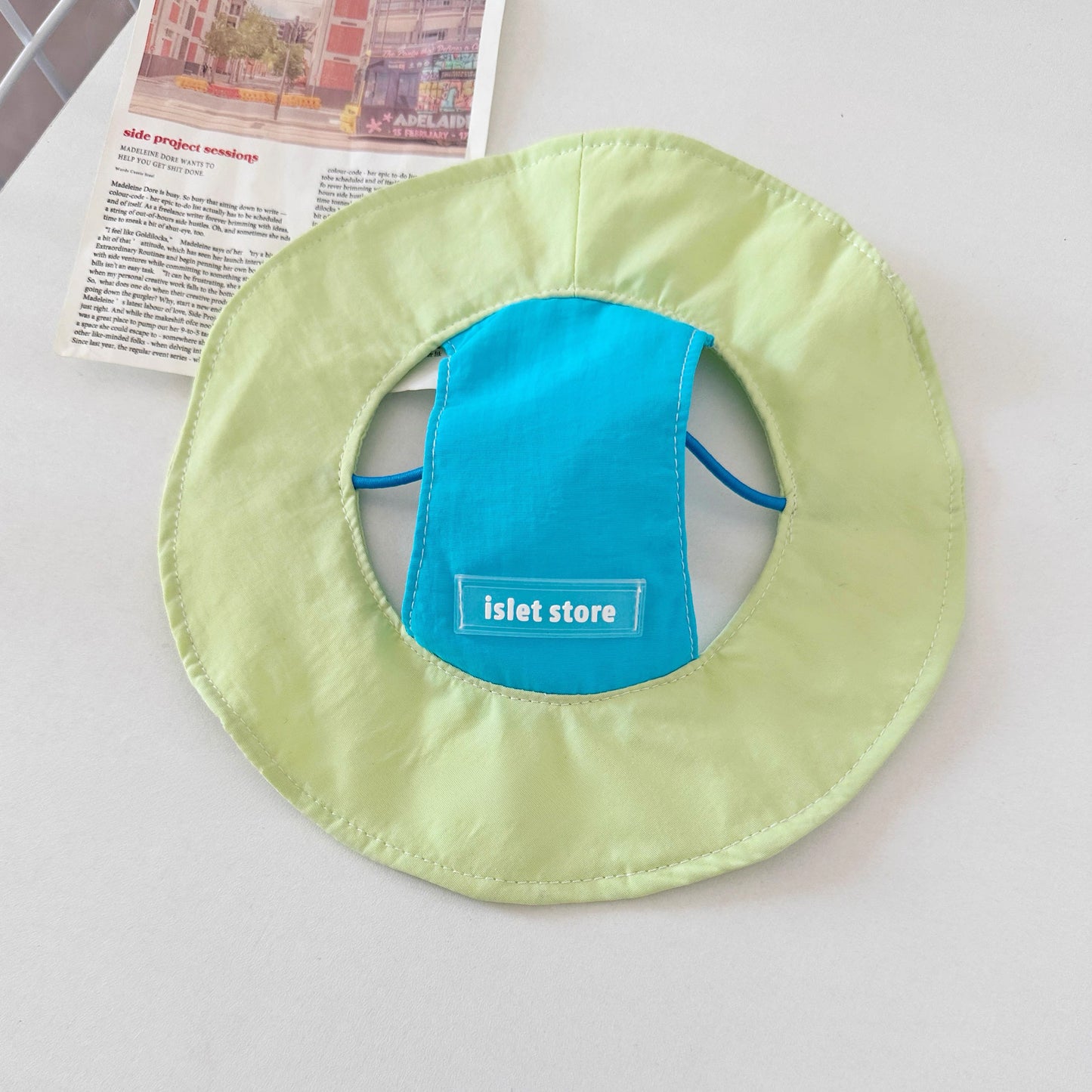 【islet】Ear-Hole Pet Sun Hat