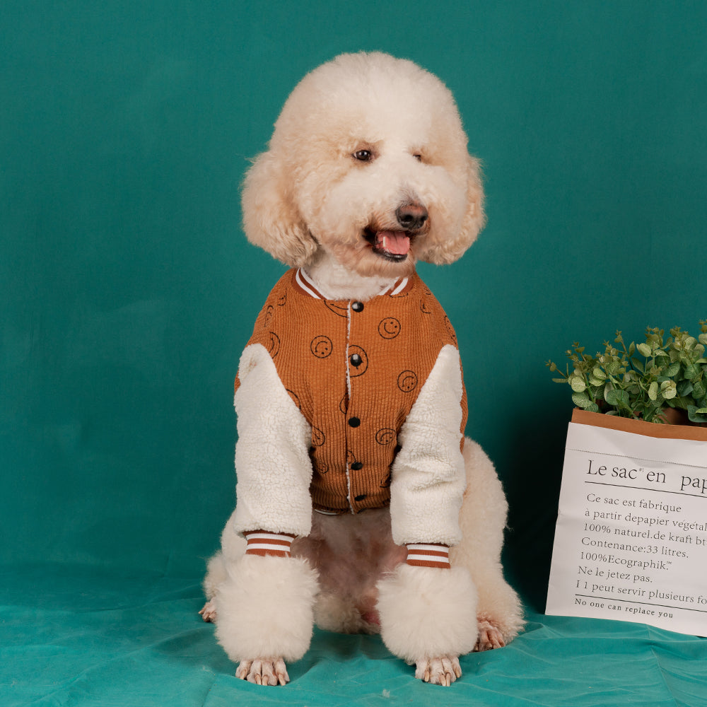 【FUNKYPET】 Reversible Sherpa Dog Jacket