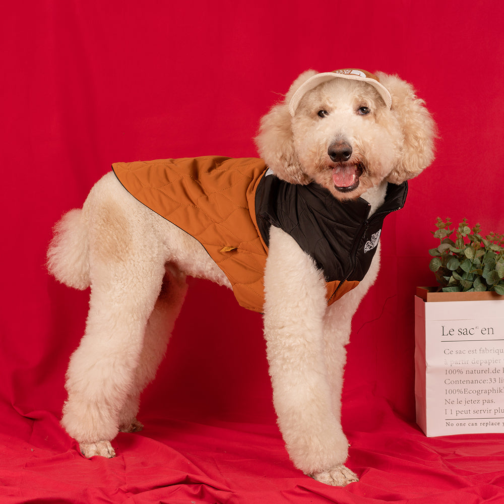 【FUNKYPET】Retro Quilted Dog Vest