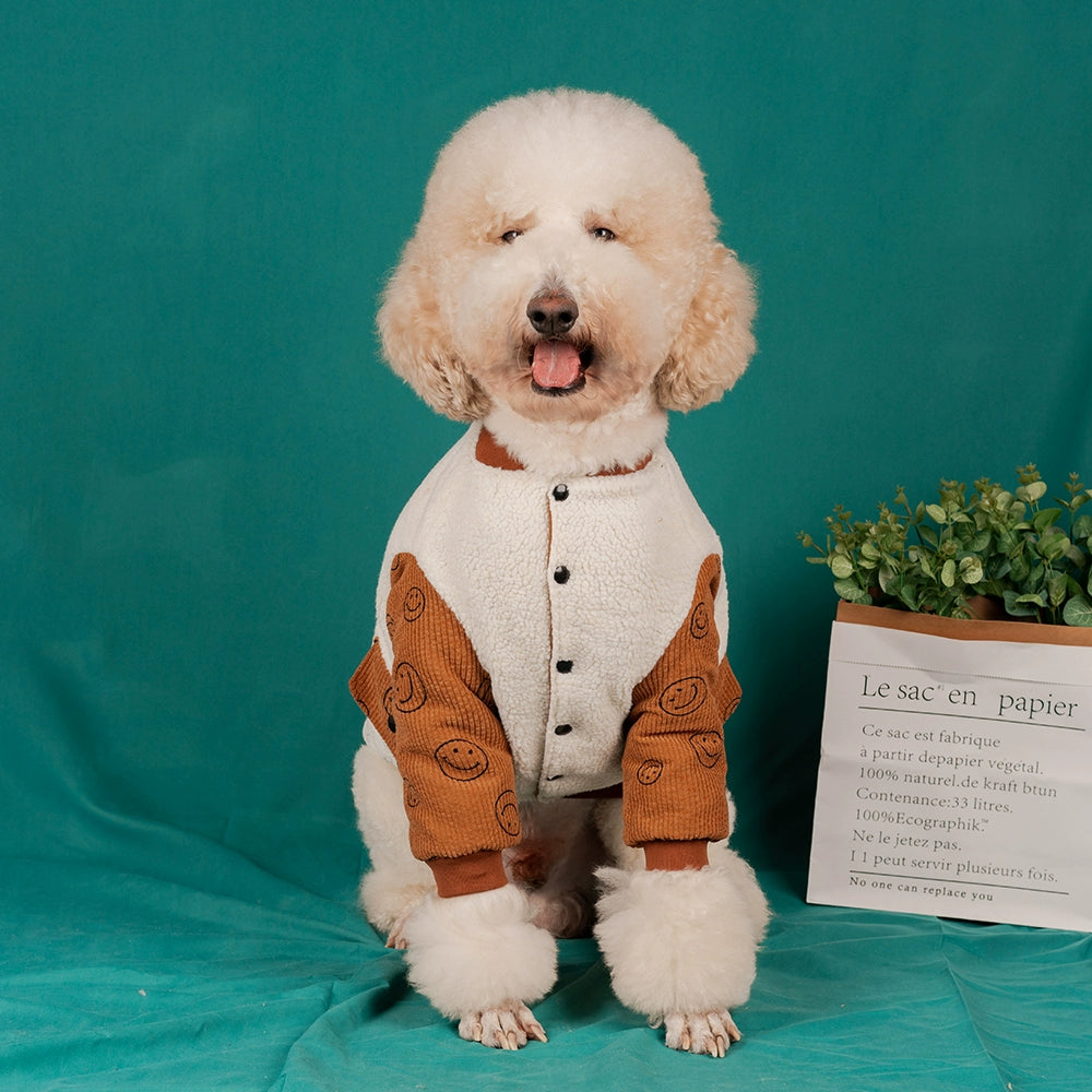 【FUNKYPET】 Reversible Sherpa Dog Jacket