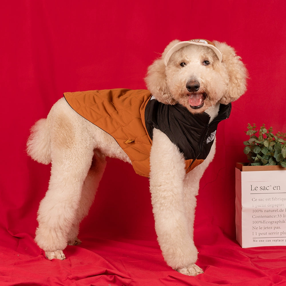 【FUNKYPET】Retro Quilted Dog Vest