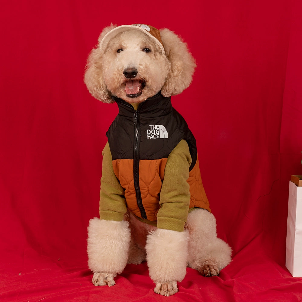 【FUNKYPET】Retro Quilted Dog Vest