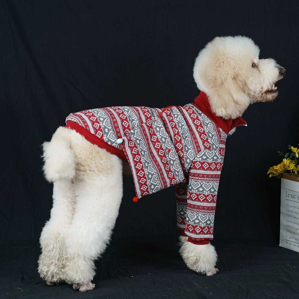 【FUNKYPET】 Festive Large Dog Jacket