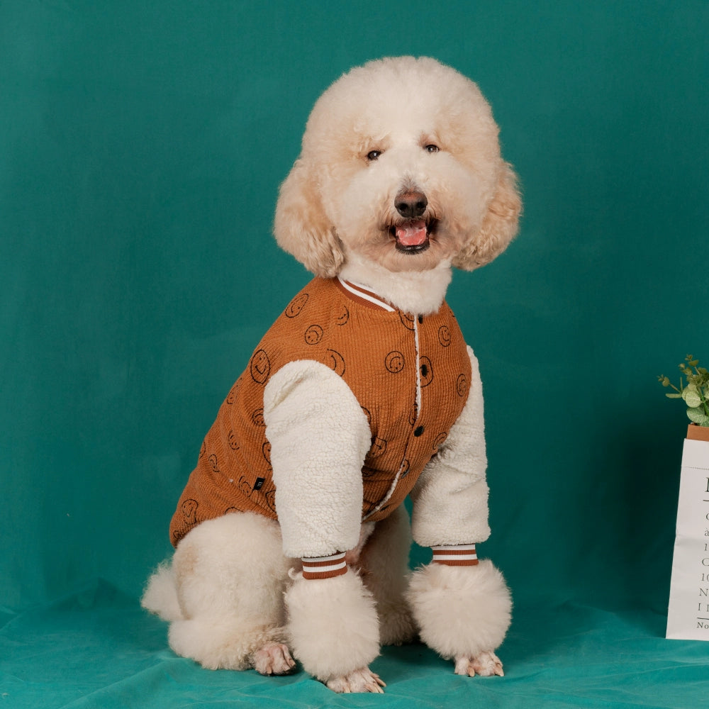 【FUNKYPET】 Reversible Sherpa Dog Jacket