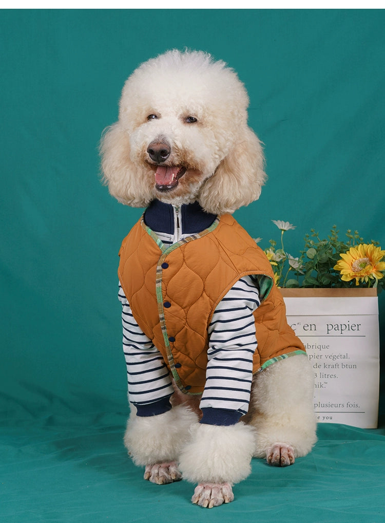 【FUNKYPET】 Warm Dog Vest for Large Breeds