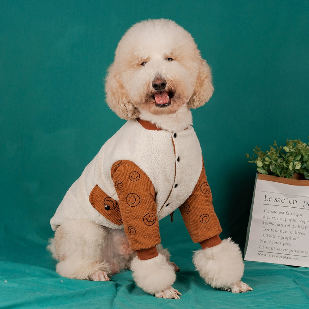 【FUNKYPET】 Reversible Sherpa Dog Jacket