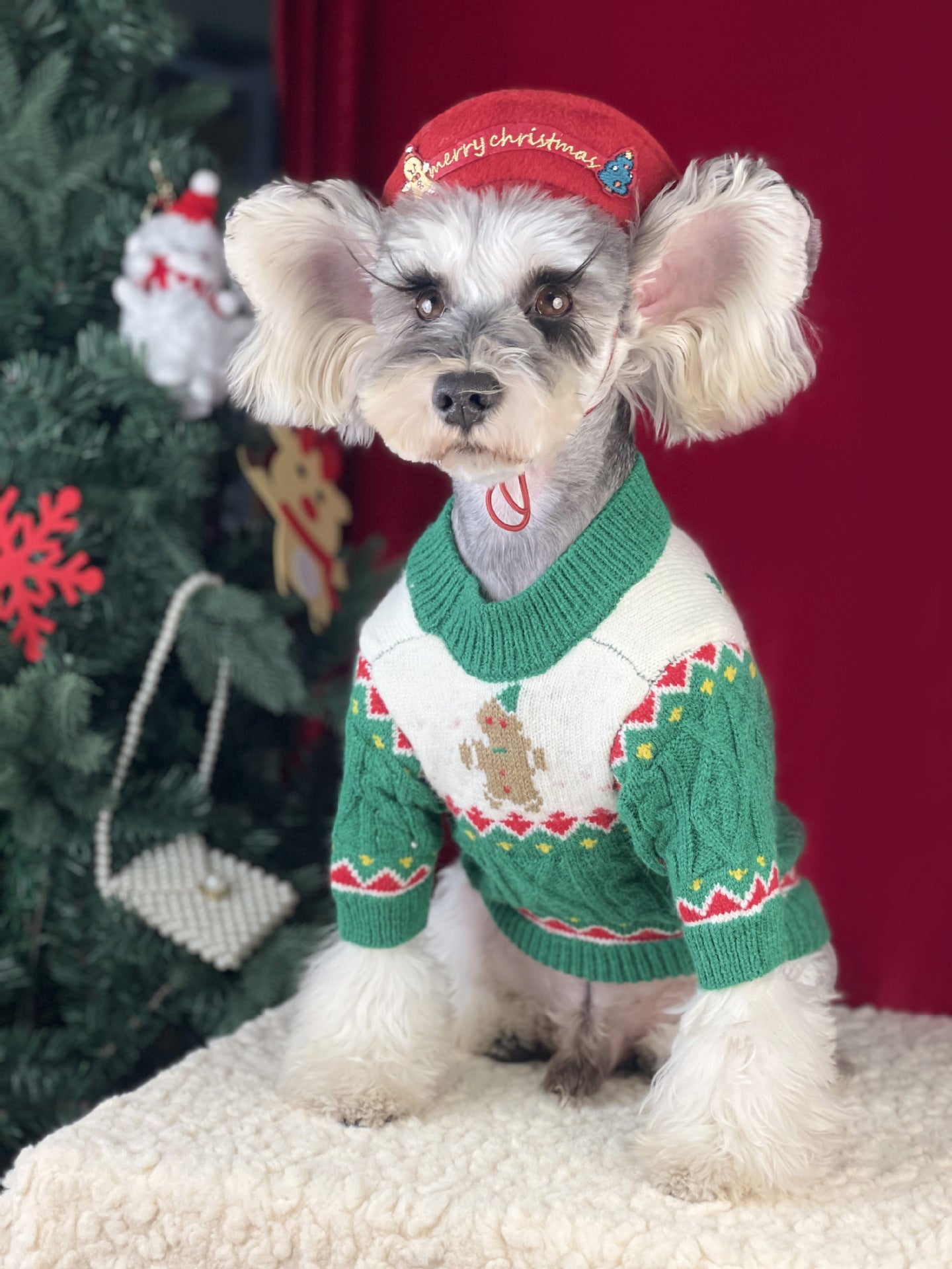 【TawneyBear】 Christmas Dog Sweater
