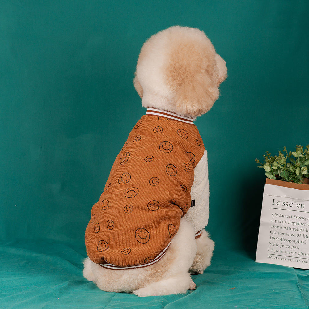 【FUNKYPET】 Reversible Sherpa Dog Jacket