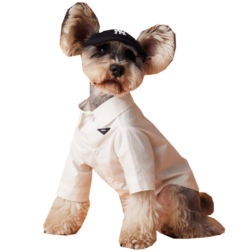 【TawneyBear】 Stylish Lightweight Solid White Summer Shirt