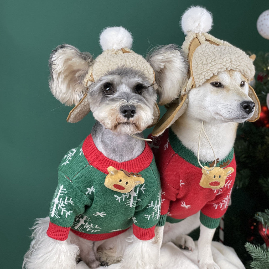 【TawneyBear】 Cozy Dog Winter Hat