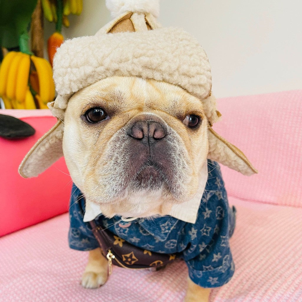 【TawneyBear】 Cozy Dog Winter Hat