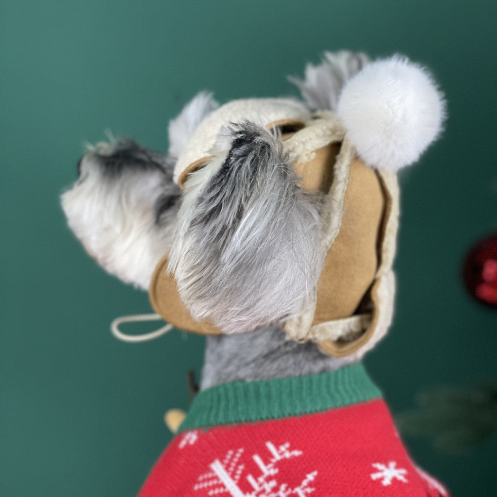 【TawneyBear】 Cozy Dog Winter Hat