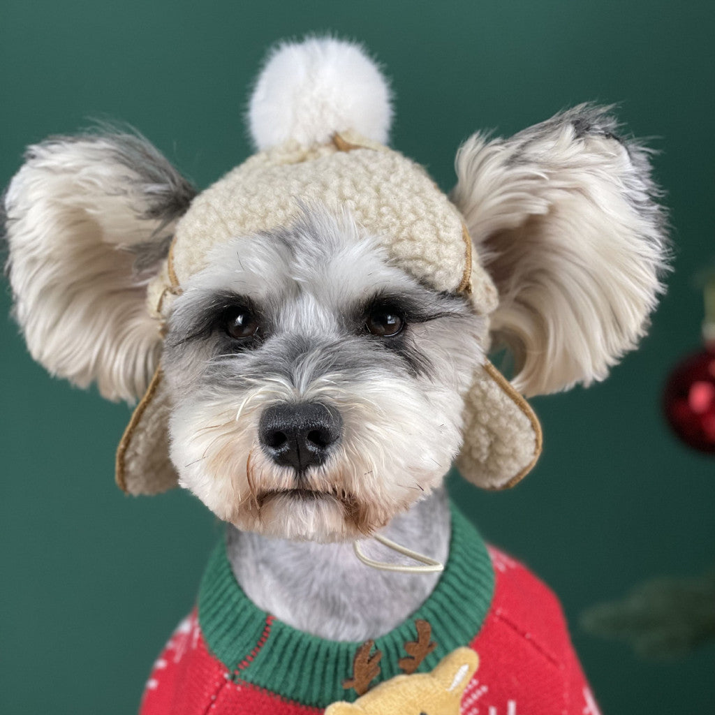 【TawneyBear】 Cozy Dog Winter Hat