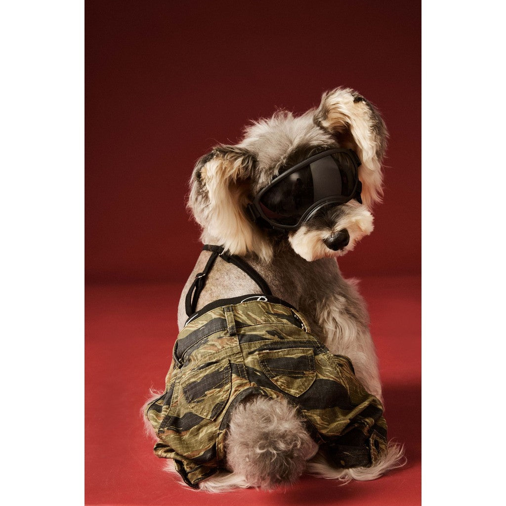 【TawneyBear】 Stylish Camouflage Suspender Pants