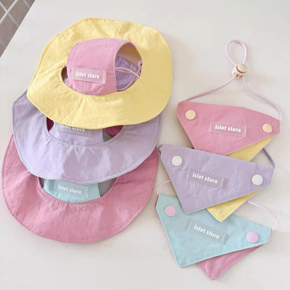 【islet】Ear-Hole Pet Sun Hat