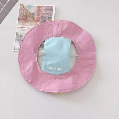 【islet】Ear-Hole Pet Sun Hat