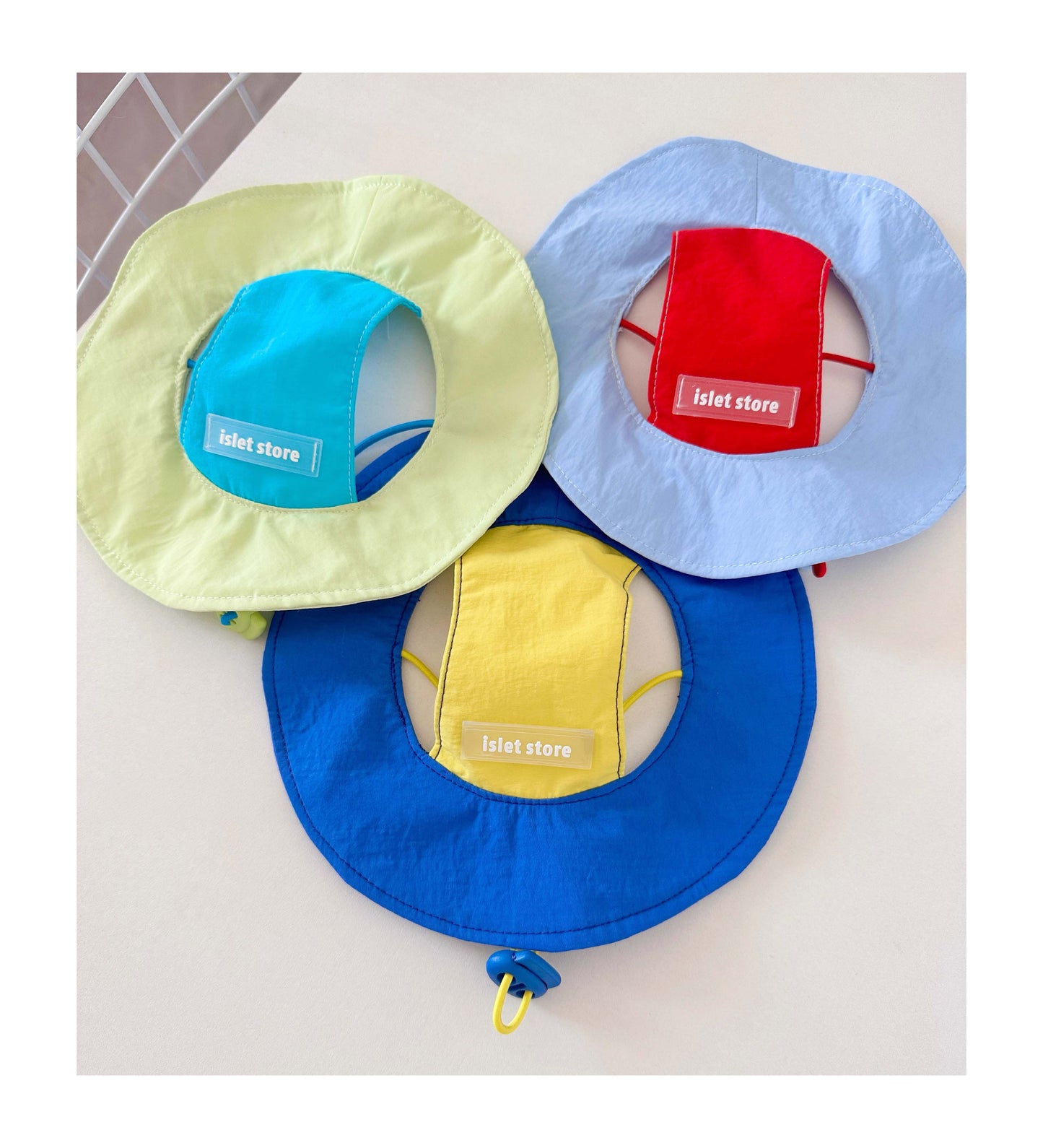【islet】Ear-Hole Pet Sun Hat