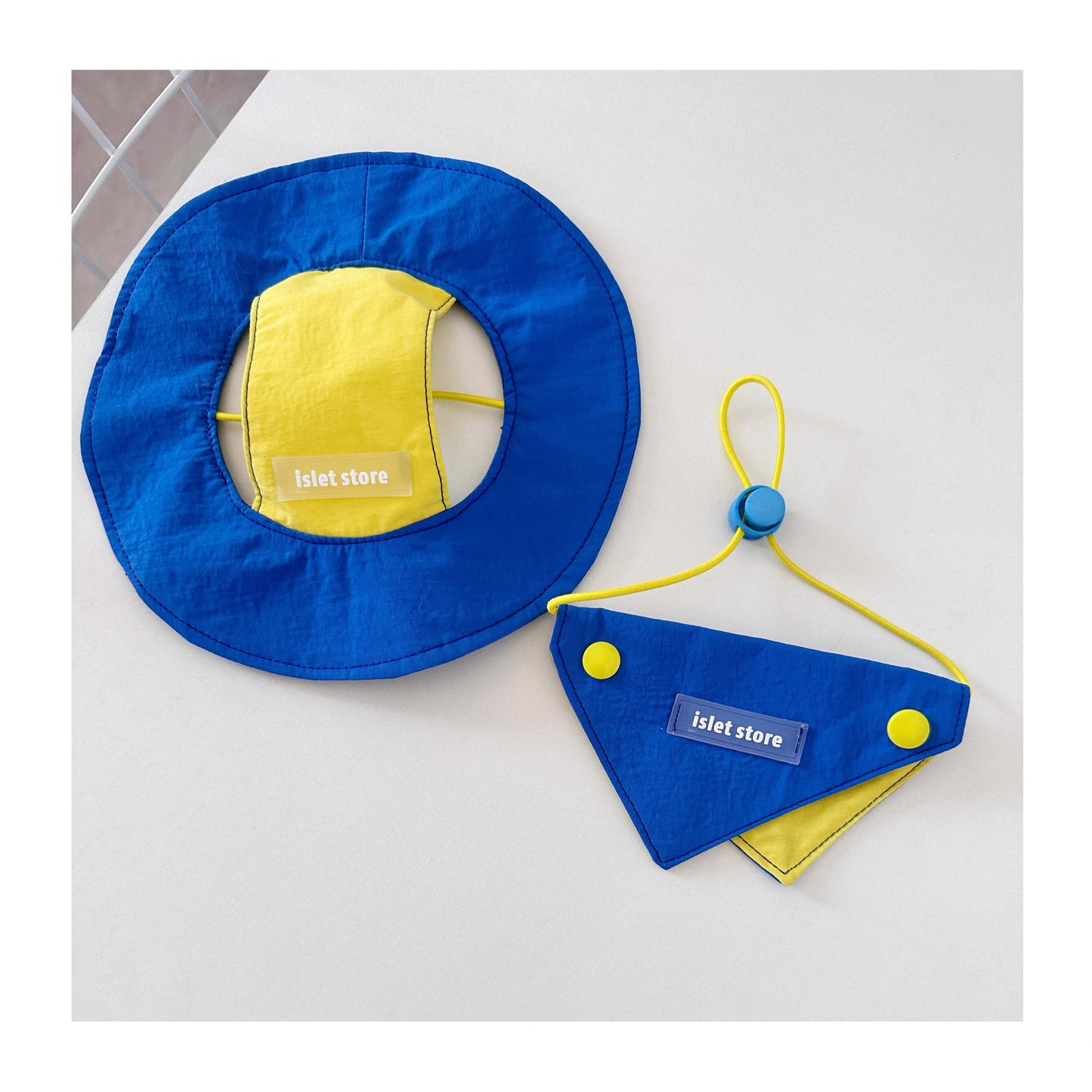 【islet】Ear-Hole Pet Sun Hat