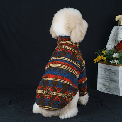 【FUNKYPET】 Stylish Winter Lamb Wool Dog Jacket