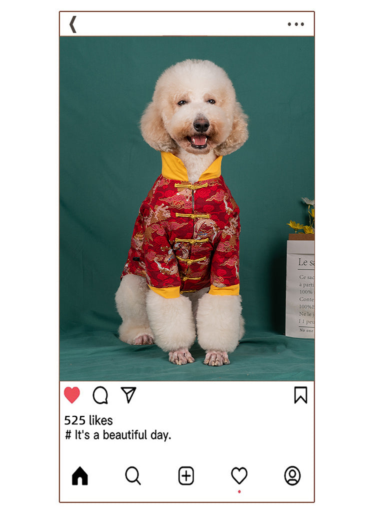【FUNKYPET】 Chinese New Year Dog Outfit