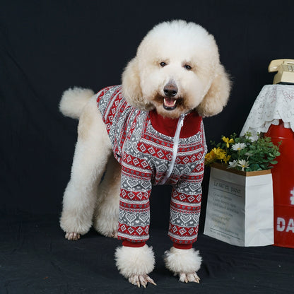 【FUNKYPET】 Festive Large Dog Jacket