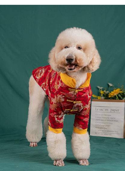 【FUNKYPET】 Chinese New Year Dog Outfit