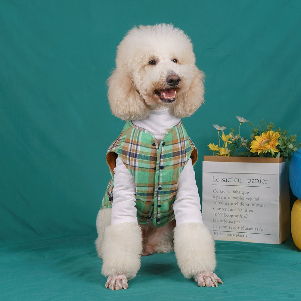 【FUNKYPET】 Warm Dog Vest for Large Breeds