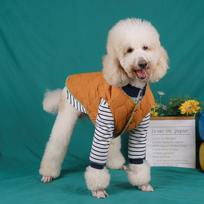 【FUNKYPET】 Warm Dog Vest for Large Breeds