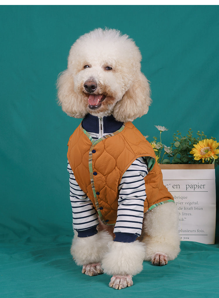 【FUNKYPET】 Warm Dog Vest for Large Breeds