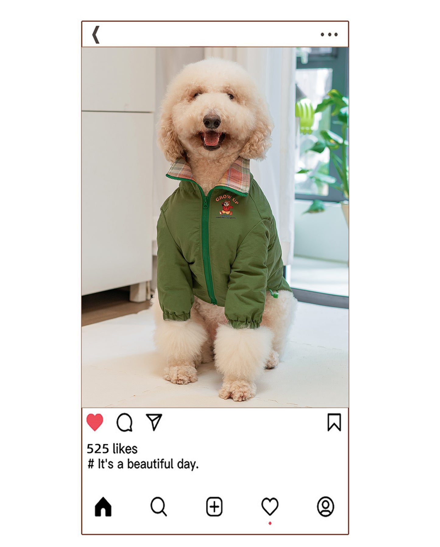 【FUNKYPET】 Stylish Large Dog Jacket